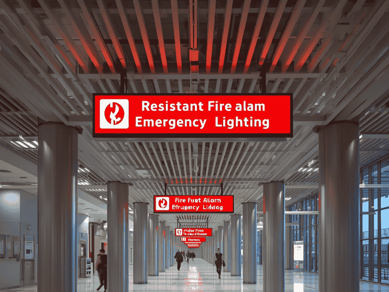 Airport for Fire-Resistant Cable