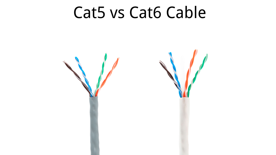 Cat5 vs Cat6 cables