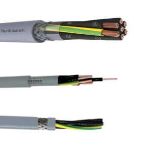 H05VVC4V5-K oil-resistant shielded flexible control cable
