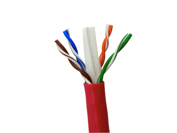 Cat 6 with cross filler beofre & after