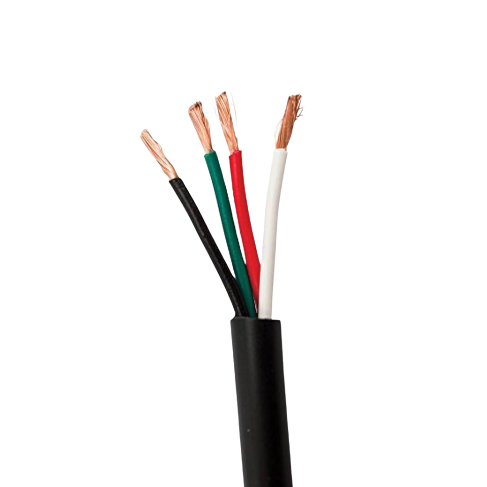 Seaker cable black unshielded