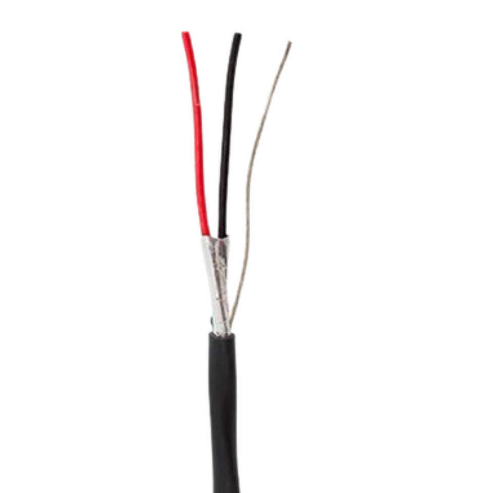 Speaker cable shielded